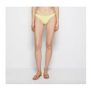 Jonathan Simkhai Emmalynn cutout low-rise bikini briefs in Lime NWT